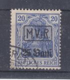 [German Empire Postage Stamps Surcharged & Overprinted "M.V.i.R.", type A1]