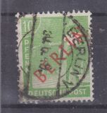 [BERLIN in Red Overprint on "Allied Occupation Zone" Stamps, type B3]