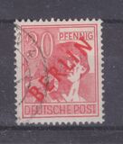 [BERLIN in Red Overprint on "Allied Occupation Zone" Stamps, type B7]