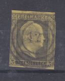 [King Friedrich Wilhelm IV - Hatched Background, Engraved, tip A5]