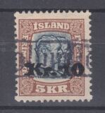 [Overprinted Kr.10, タイプ P3]