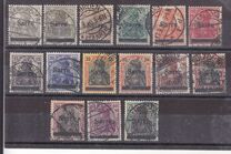 [German Empire Stamps Overprinted "SARRE", 类型 A]
