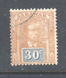 [Sir Charles Vyner Brooke - Coated Paper, tegund P18]