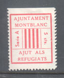 [Overprinted "VIVA ESPANA - CORREOS - 1936-37 - ARAGON", type A]