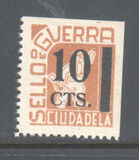 [Overprinted "VIVA ESPANA - CORREOS - 1936-37 - ARAGON", Вид A]