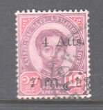 [No. 17 Surcharged, type M14]