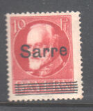 [Bavaria Postage Stamps Overprinted "SARRE", тип C1]