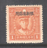 [China Empire Postage Stamps Overprinted - Not Watermarked, type Q1]