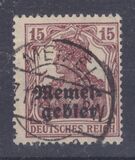 [German Empire Postage Stamps Overprinted "Memelgebiet", タイプ A2]