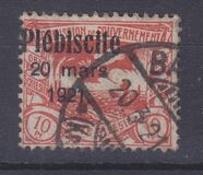 [No. 16-26 Overprinted "Plébiscite 20 mars 1921.", 類型 E]