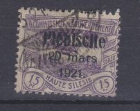 [No. 16-26 Overprinted "Plébiscite 20 mars 1921.", 類型 E1]