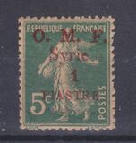 [French Postage Stamps Surcharged & Overprinted "O.M.F. - Syrie" - Value in "CENTIMES", type D4]