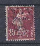 [French Postage Stamps Surcharged & Overprinted Syrie in French and Arabic, type U4]