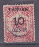[North Borneo Postage Stamps Surcharged, type K1]