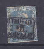 [King Friedrich Wilhelm IV - Hatched Background. Thin White Paper, type A11]