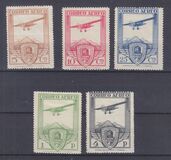[The 11th International Railway Congress, Madrid - Blue Control numbers on back, type CL]