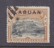 [Not Issued North Borneo Stamps Overprinted "LABUAN" - Overprint on Country Name Instead of Value, Tipe P1]