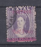 [No. 13a Surcharged, type AC]