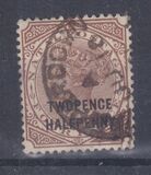 [No. 52 Surcharged, type AA]