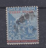 [No. 25 Surcharged, type C3]