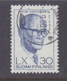 [60° Anniversario della Nascita di Urho Kekkonen - Stampatore: Bank of Finland Security Printing House , Scrivi KS]