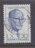 [60° Anniversario della Nascita di Urho Kekkonen - Stampatore: Bank of Finland Security Printing House , Scrivi KS]