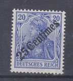 [German Empire Postage Stamps Surcharged, ประเภท F2]