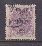 [No. 13 Surcharged "10 CENTS 1895", Scrivi D]