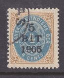 [Overprinted "5 BIT 1905", տեսակ K]