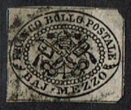 [Coat of Arms - Black print on Colored Paper, type A1]