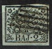 [Coat of Arms - Black Print on Colored Paper, type C2]