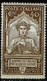 [The 600th Anniversary of the Death of Dante Alighieri, 1265-1321, tip BN]