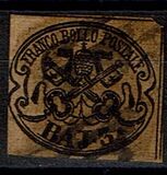 [Coat of Arms - Black Print on Colored Paper, type D3]