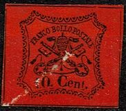 [Coat of Arms - Black Print on Colored Glazed Paper, 類型 O]