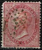 [King Victor Emmanuel II, 1820-1878  - New Design, Tüüp I]