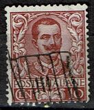 [Definitives - Eagle with Coat of Arms - Victor Emmanuel III, 1869-1947, type AK]
