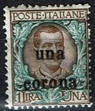 [Definitives - Eagle with Coat of Arms - Victor Emmanuel III, 1869-1947, tip AL]