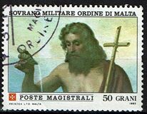 [St. John the Baptist, Patron of the Order, type HY]