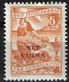 [National Economy - Yugoslav Postage Stamps of 1952 Overprinted "STT - VUJA", type BG]