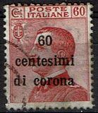 [Italian Stamps Surcharged, type J]