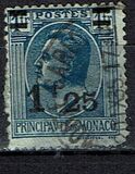 [Prince Louis II - Surcharged, type BA]