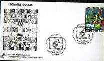 [The Social Summit - Painting by Hundertwasser, type IA]