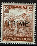 [Overprinted Postage Stamps from Hungary, Tüüp C]