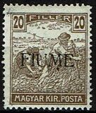 [Overprinted Postage Stamps from Hungary, Tüüp C7]