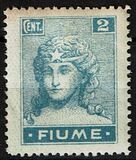 [New Daily Stamps - Inscription "FIUME", 유형 Y]