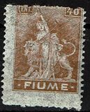 [New Daily Stamps - Inscription "FIUME", type AA1]