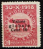 [No. 49-60 Overprinted "Valore globale" in 2 Types. Type I: 1919, Thin Overprint. Type II: 1920, Thick Overprint, type AN3]