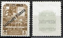 [New Daily Stamps from 1919 Overprinted "24-IV-1921 - Costituente Fiumana", Typ AW2]