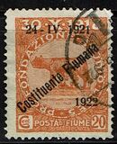 [New Daily Stamps from 1919 Overprinted "24-IV-1921 - Costituente Fiumana - 1922", type AX3]