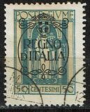 [New Daily Stamps from 1923 Overprinted "REGNO/D'ITALIA", тып BK]